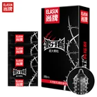 Презерватив ELASUN супер большие частицы удовольствие в горошек дополнительная смазка натуральный латекс точка G рукав для пениса секс-игрушки для мужчин пар