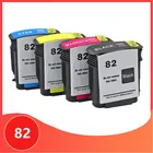 Сменный картридж для HP 82 82XL, картридж для hp 82 CH565A Designjet 10ps 120nr 20ps 500 500Plus 500ps 50ps 510 800ps 800 815 ps 820