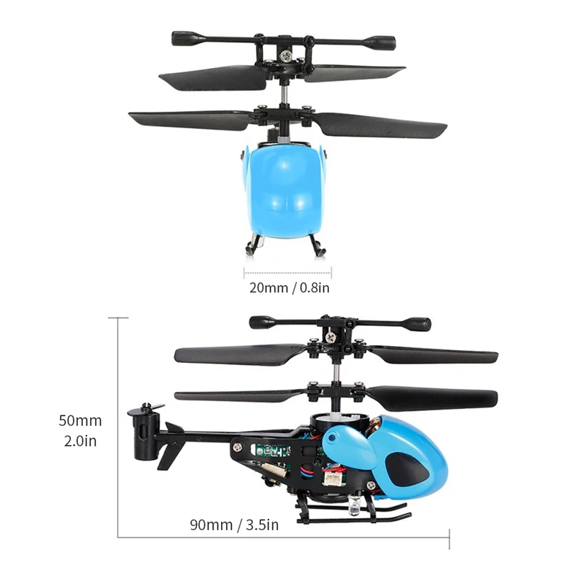 Remote Control Helicopter Mini Rc Electronic Toy Indoor And Outdoor Play Best Gift Boy Girl Drone Aircraft Fighter Glider | Игрушки и