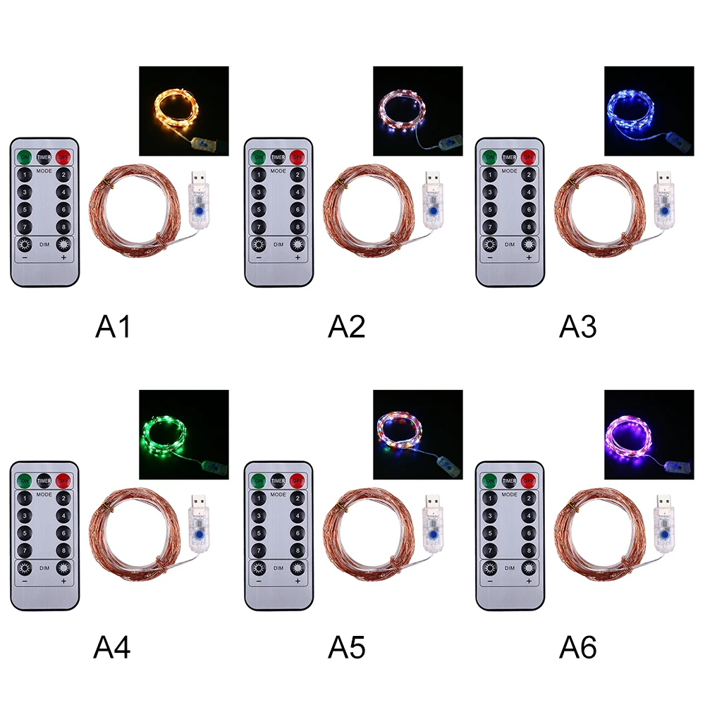 Светодиодная гирлянда с дистанционным управлением сказосветильник светильник
