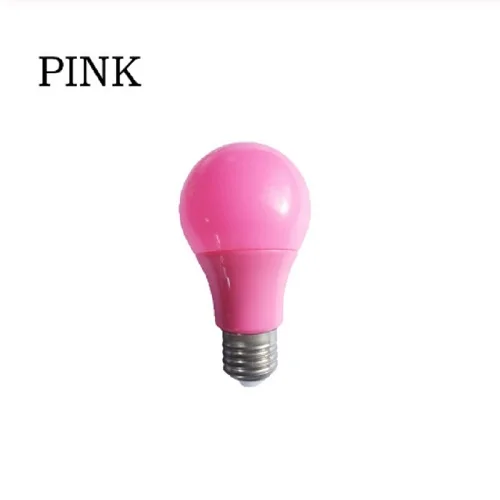 pink Light bulb E27 led bar light 5W 7W 9W red blue green yellow pink LED light for bar KTV party lighting - Испускаемый цвет: pink