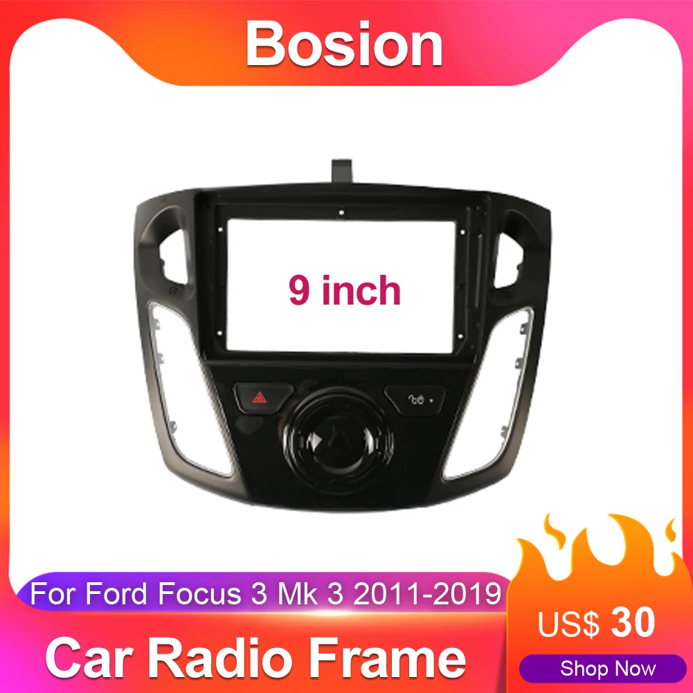 

Автомобильная рама Bosion для Ford Focus 3 Mk 3 2011-2019, 2 Din