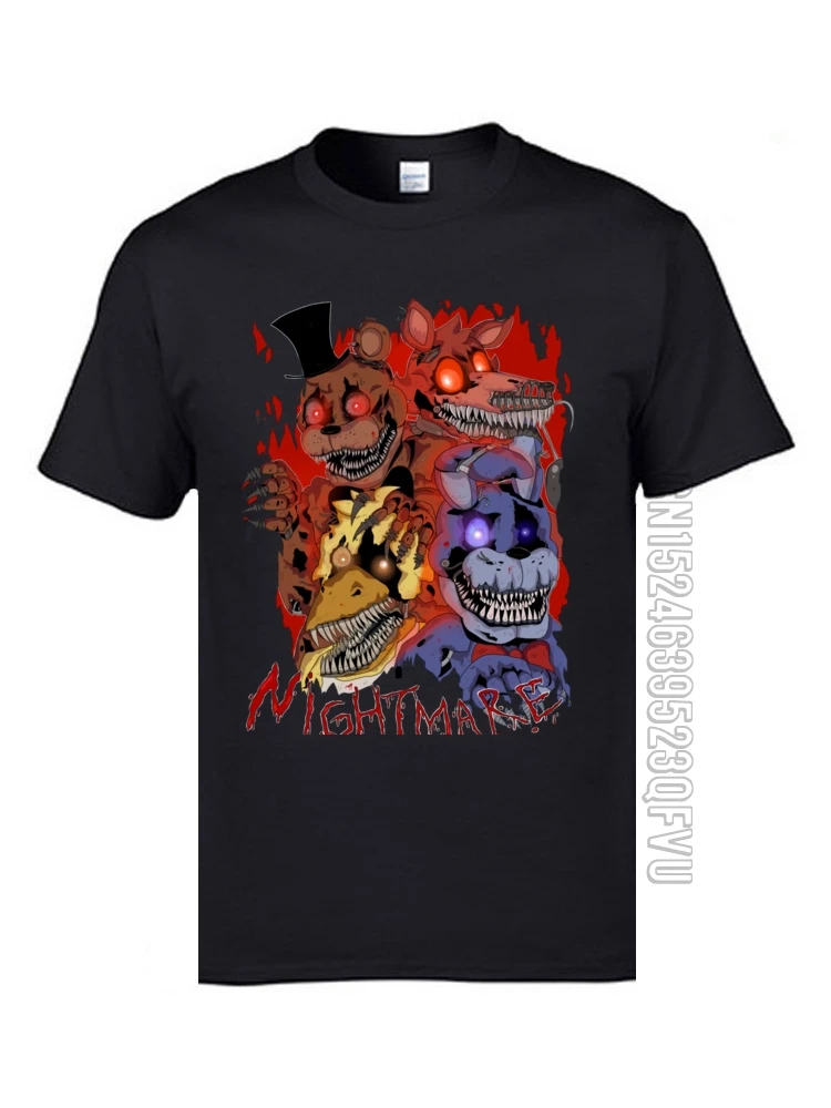 Мужские футболки с рисунком кошмара в пасхальном стиле мужские Топы И Футболки