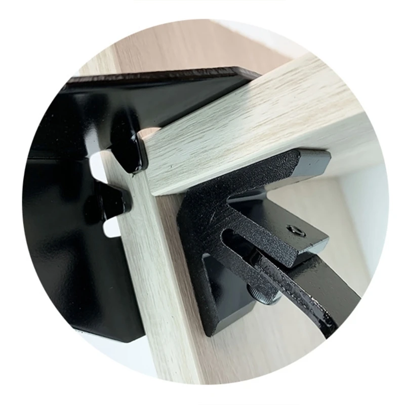 

Woodworking Oblique Hole Locator Anti-displacement Fast Fix Right Angle 90 Degree Clamp Corner Clip Hand Tool High quality