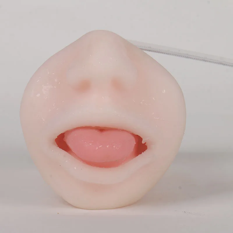 Мужской мастурбатор искусственный рот Вагина Реалистичная киска оральная секс
