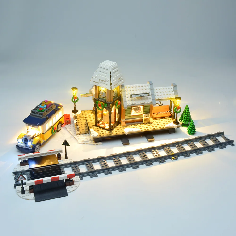 

Building Blocks LED Lighting Kit for Creator Series Winter Village Station 10259 (Only LED Light, No Block Kit)