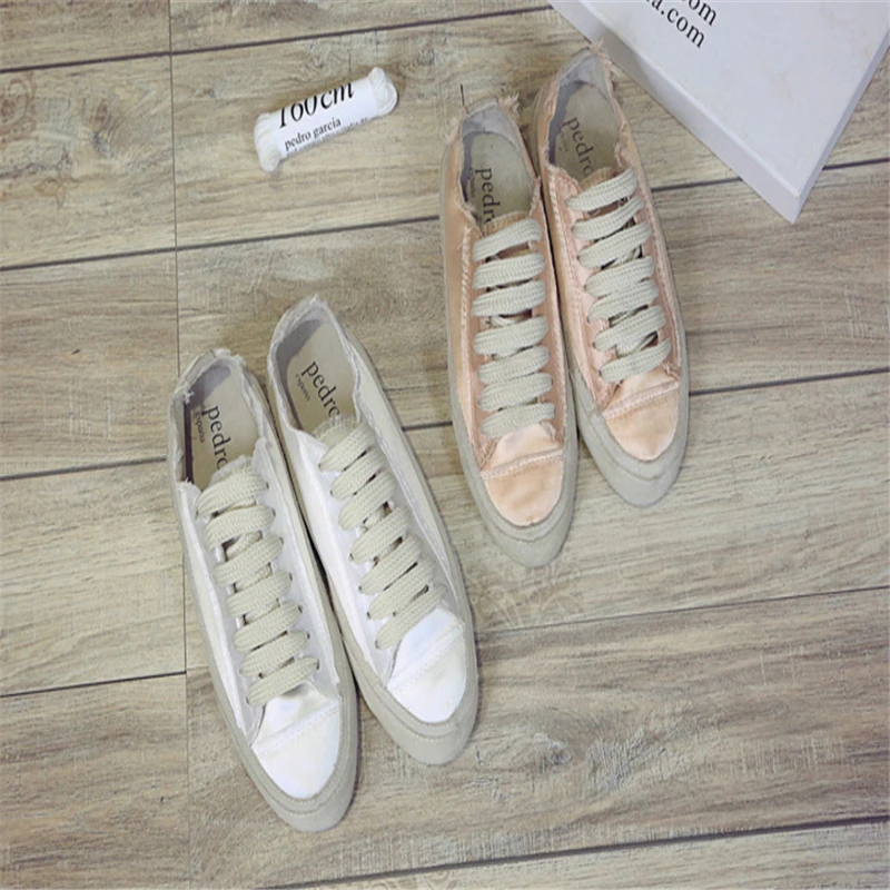 Кеды женские с вулканизированной подошвой плоская Вулканизированная подошва на