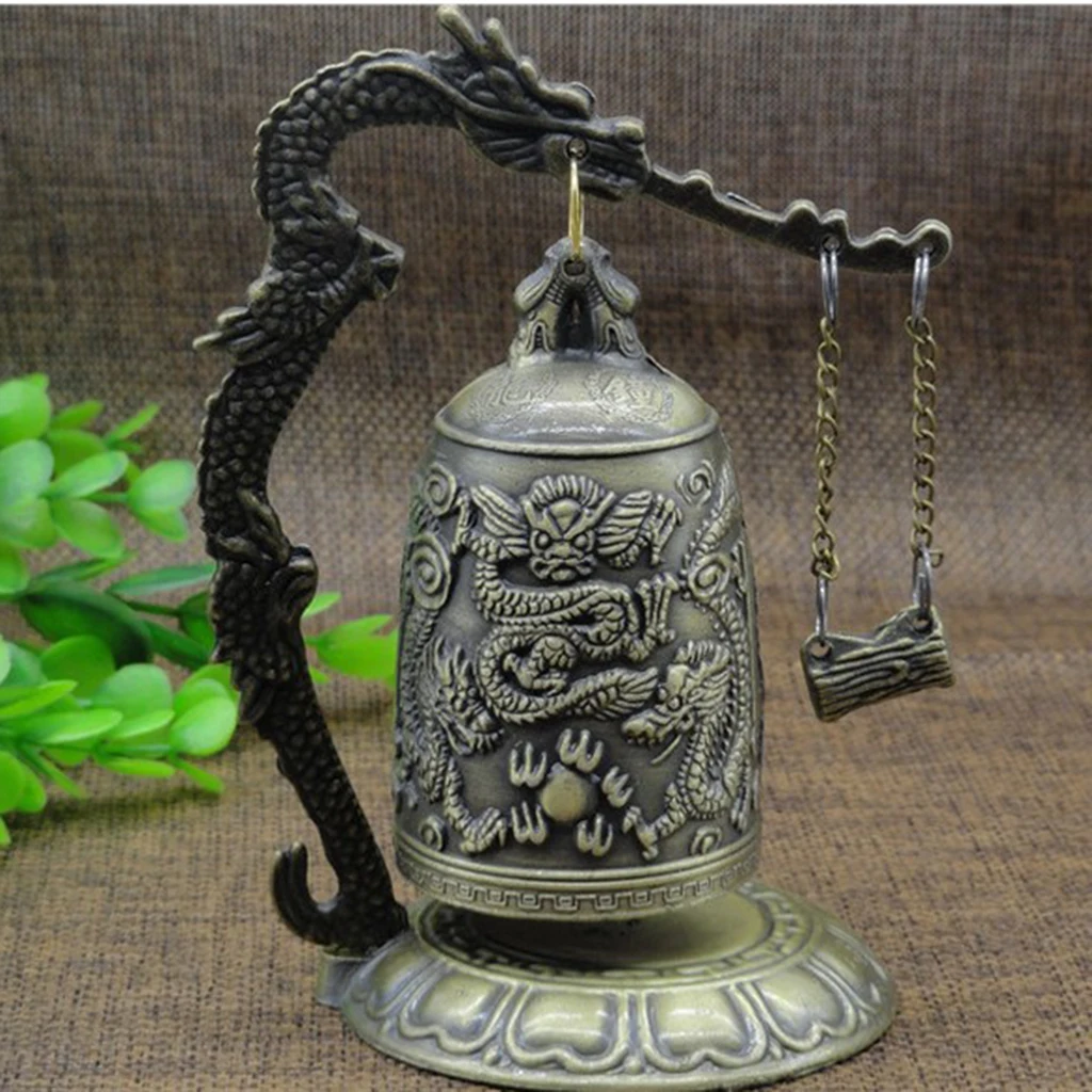

Oriental Zen Art Desktop Furniture Dragon Gong Decorative Feng Shui Figurine