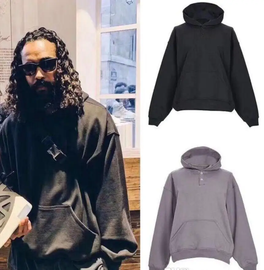 20ss Последние топ в стиле хип хоп повседневные футболки на пуговицах туман сезон 6