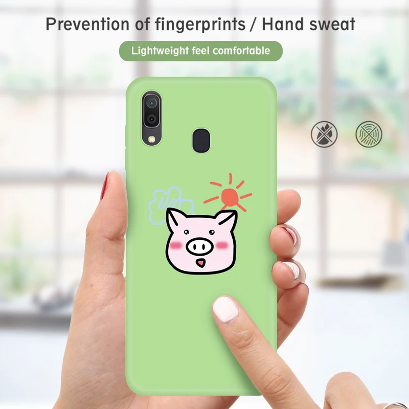 Новый чехол с мультяшным рисунком для Samsung Galaxy S10E S10 S9 S8 Plus A7 750 2018 красочные чехлы