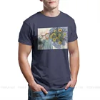 Винни Харадзюку Топы Винсент Ван Гог пост-импрессионист художник Homme футболка из чистого хлопка модные футболки