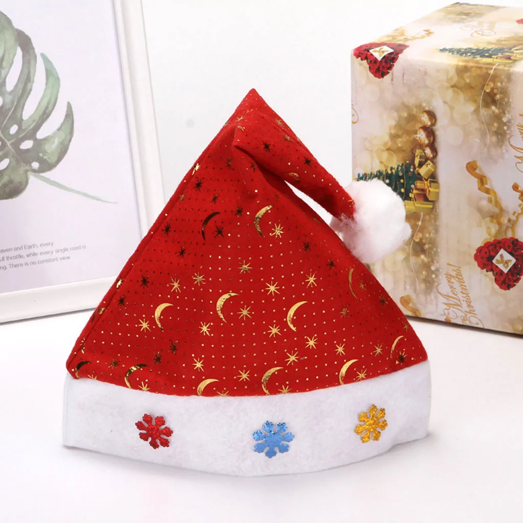 Рождественские украшения шапки для детей женщин мужчин мальчиков девочек луна
