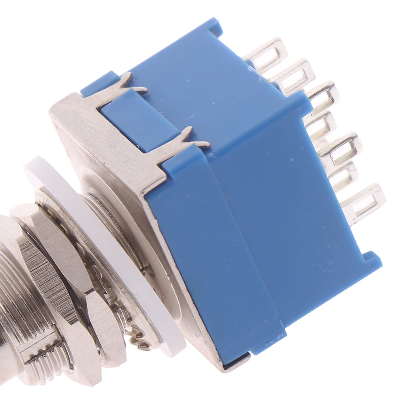 

1pcs SW-3PDT 9-pin electric guitar effect pedal switch 4.5x1.8x1.8cm guitar accessories