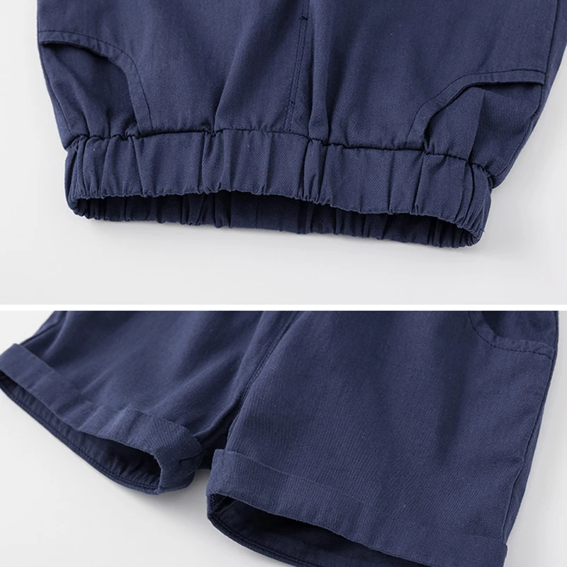 

Boy's Summer Clothing Sets Boy Short-sleeve Children's stripe with Tie Bow Shirt and Shorts Clothes Set Gentleman suit