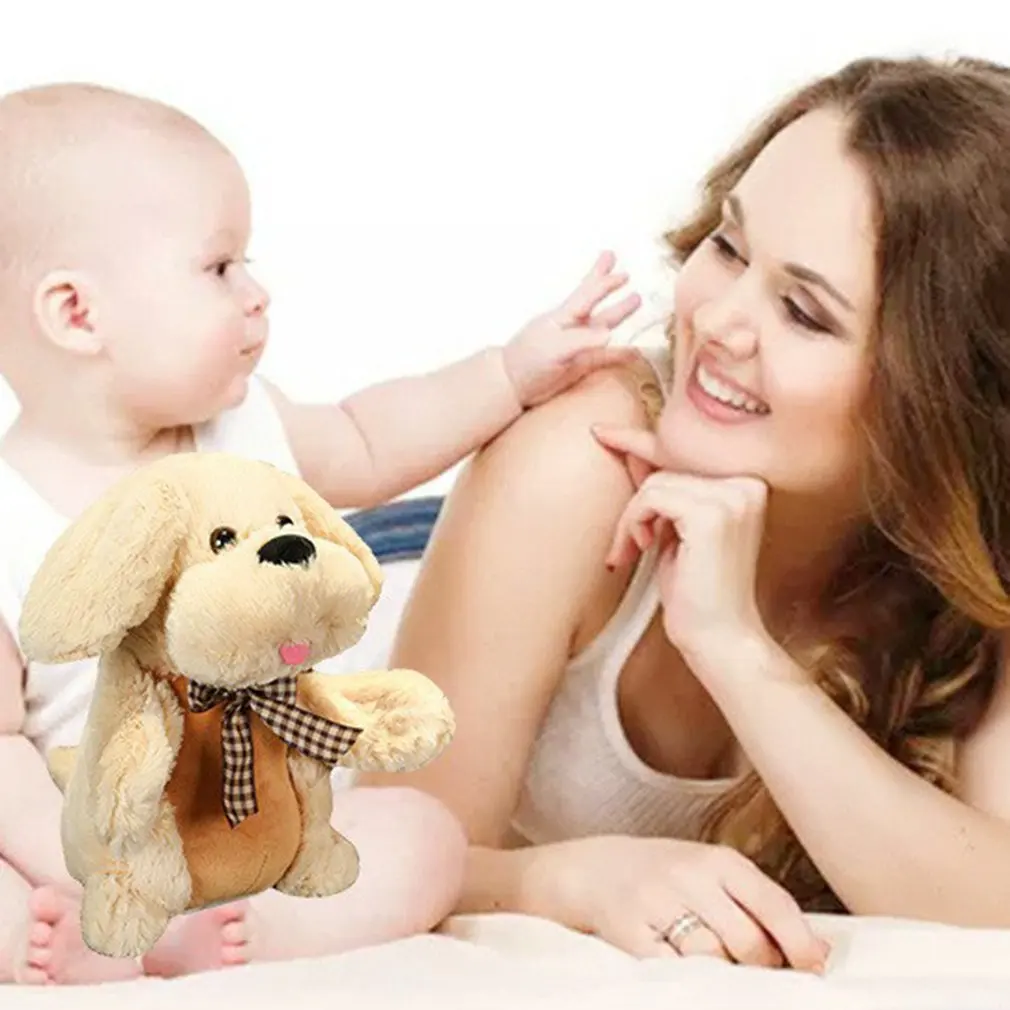 Симпатичная электрическая плюшевая форма для демонстрации электронная собака