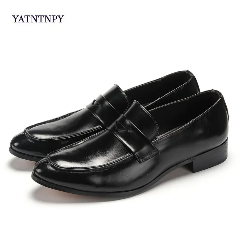 Мужские Кожаные Мокасины больших размеров фирменное платье для взрослых