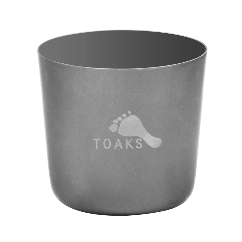 

TOAKS Mini Tea Cup 30ml Outdoor Camping Titanium Wine Glass Titanium Water Cup Lightweigh 1-Pack/2-Pack/4-Pack SG-01