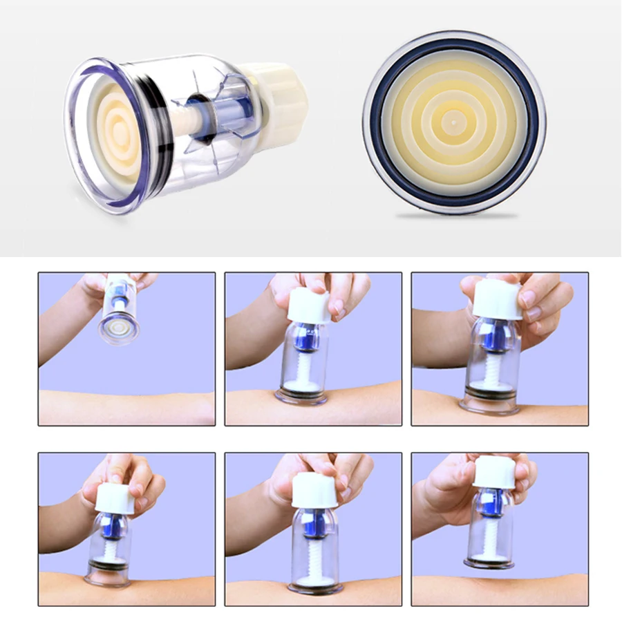 Вакуумная присоска антицеллюлитные массажные чашки для тела массажный помощник