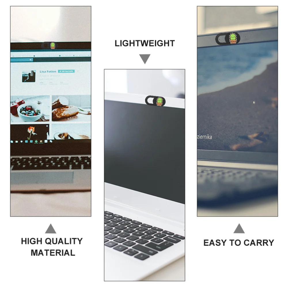 

6 PCS Web Camera Cover for Phone Tablet Laptop Anti-peeping Camera Sliding Lid