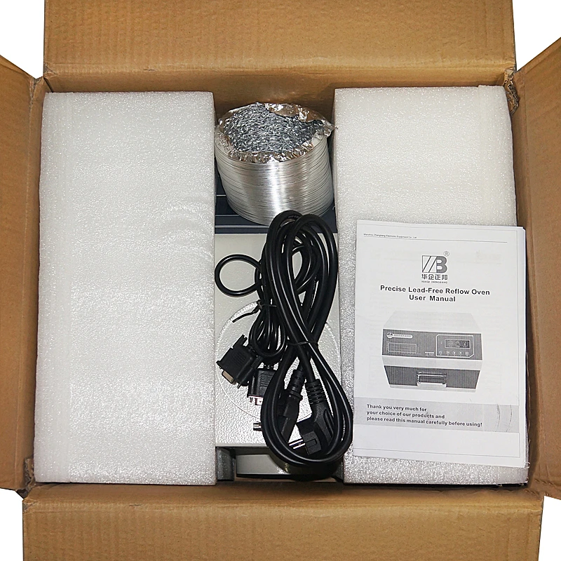 

LY 962 Digital display with programmable SMD smt reflow oven