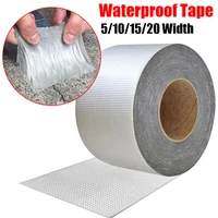 aluminum foil waterproof tape strong self adhesive butyl tape high temperature resistance roof cracks roof leak proof sticker