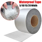 Алюминиевая фольга, водонепроницаемая лента, прочная самоклеящаяся бутиловая лента, устойчивая к высоким температурам и трещинам на крыше, герметичная наклейка