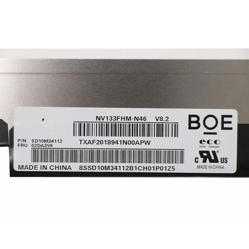 Оригинальный ноутбук 13 3 &quotЖК-дисплей Экран NV133FHM-N46 NV133FHM-N42 1920x1080 30PIN IPS матричный