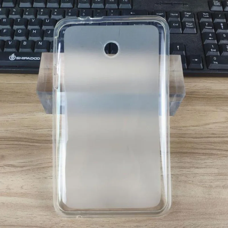 Мягкий чехол jelly для Asus FonePad FE170CG FE170 MemoPad ME170C ME170 задняя крышка Противоударная