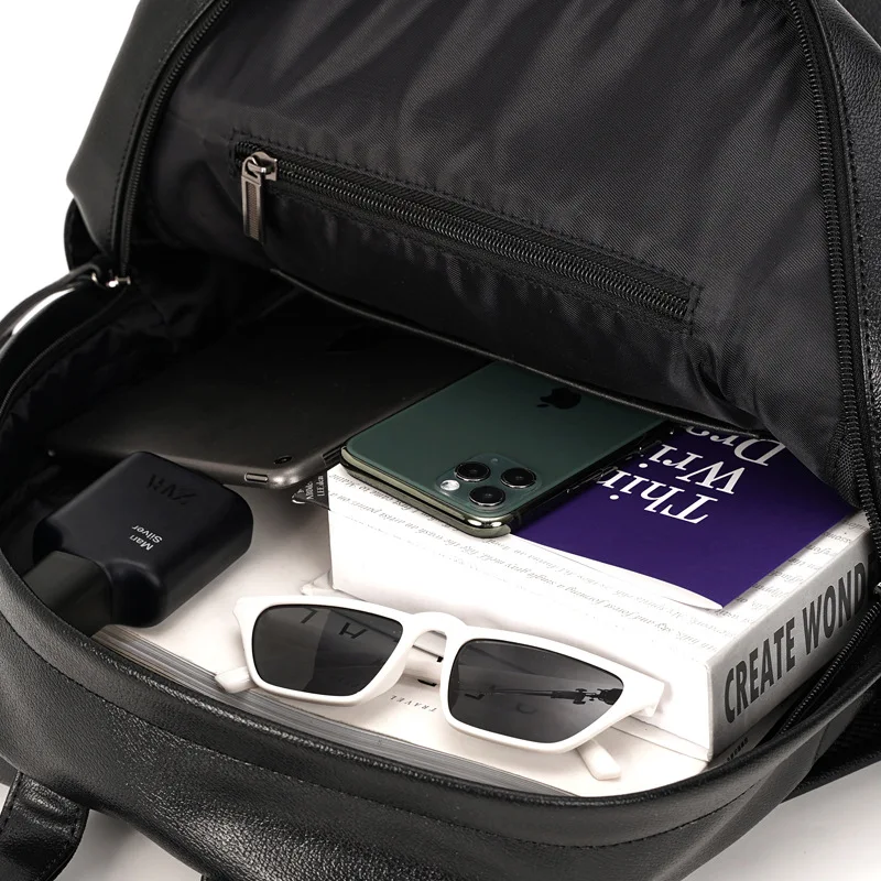 Мужской модный рюкзак Scione Большая вместительная сумка для ноутбука