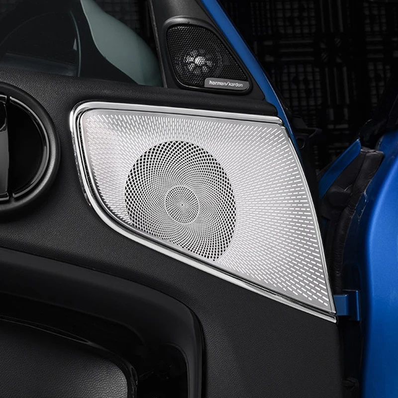 4 шт. дверной громкоговоритель декоративная крышка отделка наклейка для BMW MINI Cooper