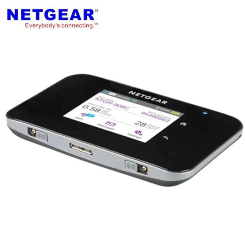 Сетевая карта доступа Netgear Aircard AC810S 810S Cat11 600 Мбит/с 4GX (плюс 2 антенны) Advanced III 4G LTE MiFi