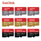 SanDisk карта памяти Micro SD, класс 10, 16 ГБ 32 ГБ 64 ГБ 100% ГБ 128 ГБ