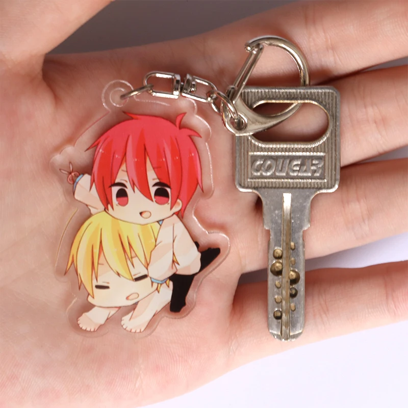 Акриловый брелок с Аниме Kuroko баскетбольный фигурками героев мультфильмов