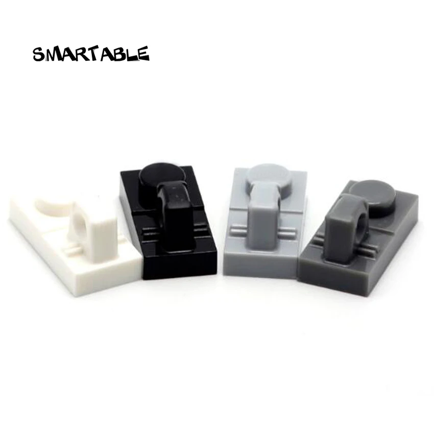 

Шарнирная пластина Smartable 1x2 с фиксатором на 1 палец, строительные блоки MOC, детали, кирпичные игрушки для детей, совместимы с 30383 100 шт./лот