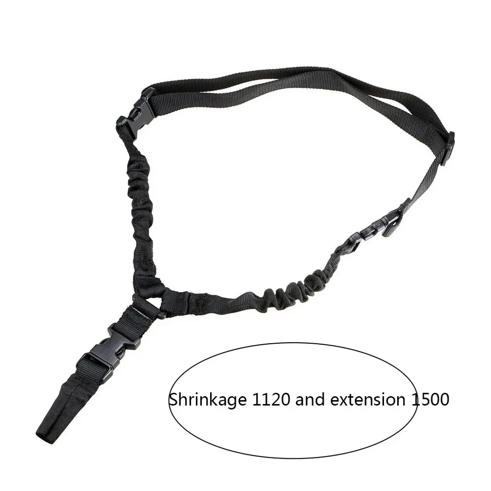 Outdoor Multifunctional Harnesses Safety Belt Lanyard Tactical Single Point Rifle Gun Sling Rope for CS Game Climbing | Спорт и
