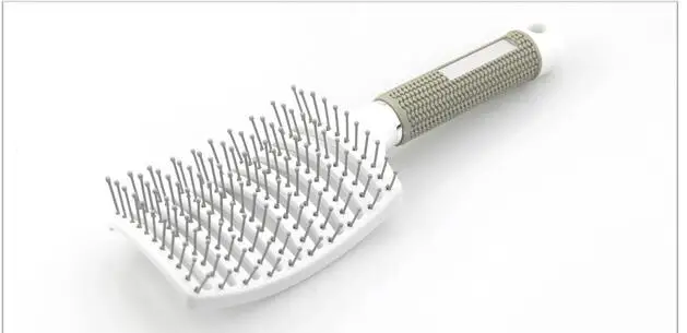 

Women Hair Scalp Massage Comb Bristle Nylon Hairbrush Wet Curly Detangle Hair Brush for Salon Hairdressing Styling Tools