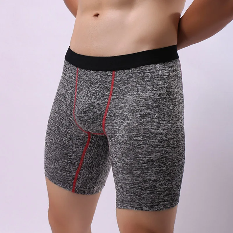 Черный Хлопковые боксеры, длинные, Ethika, рождественское нижнее белье, Ethika, мужское нижнее белье, Calecon, боксеры, Homme, сексуальные боксеры для мужчин, нижнее белье, шорты, 5XL - Цвет: Черный