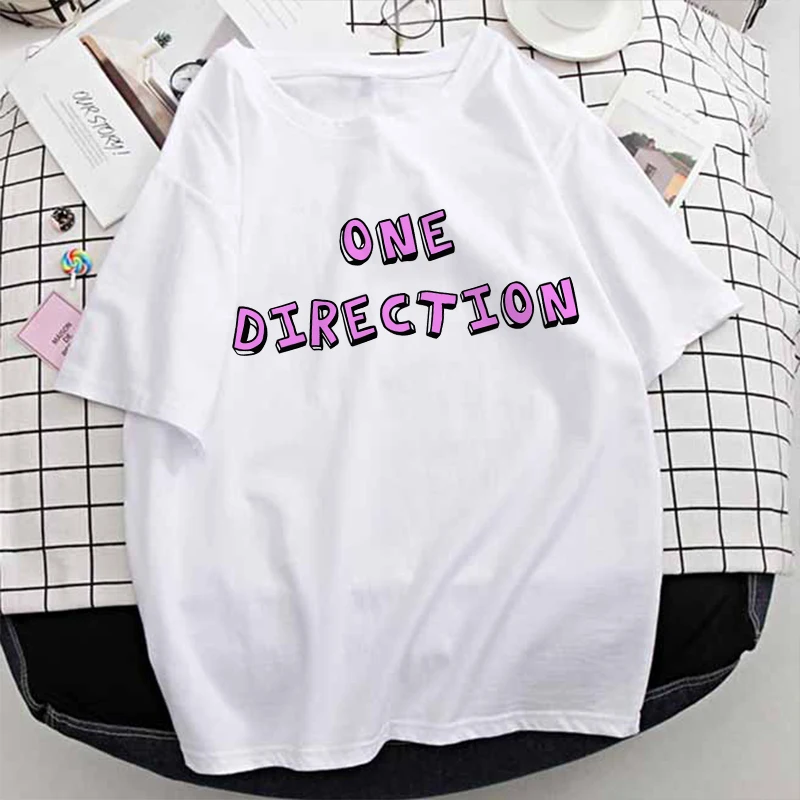

2020 Woman T Shirts Oversize Harry Styles Tshirt 1D One Direction Print Graphic TShirts Streetwear Tops Harajuku Summer Vintage