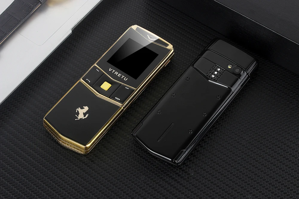 Роскошный Металлический ползунок для телефона с двумя sim-картами Bluetooth Dialer MP3 Вибрация мобильный телефон с камерой FM