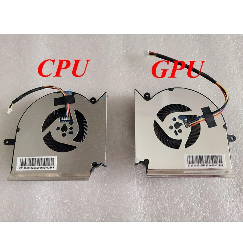 Новый вентилятор охлаждения для MSI GE63VR MS-16P1 GE73VR MS-17C1 Процессор и графического