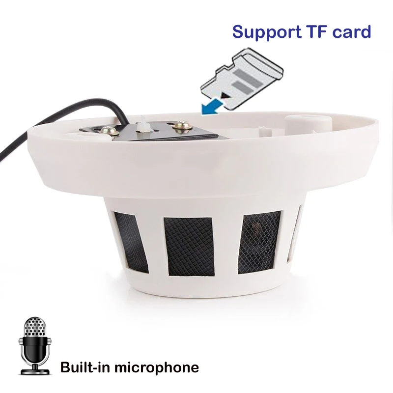 5MP 4MP 3MP 1080P POE Wifi Аудио Мини купольная ip камера ONVIF H.264 H265 CCTV P2P Android IOS дымовая