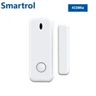 Smartrol 433 МГц оконная сигнализация Сенсор хозяин охранной сигнализации аксессуары для Android Ios домашней сигнализации Системы Наборы приложения Управление