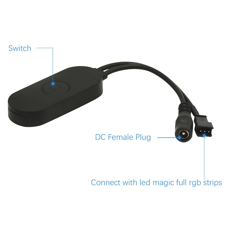Promotion! Dc5-24V Wifi Led Magic Controller Addressable Pixel Mini for Ws2811 Ldp6803 Sk6812 Ws2812B Strip | Освещение