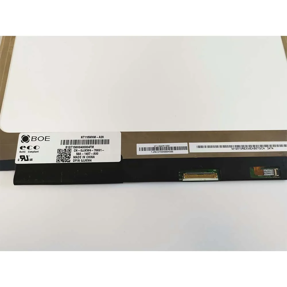 ЖК-экран с дигитайзером сенсорного экрана для ноутбуков Dell Chromebook 3120 ЖК-дисплей LED