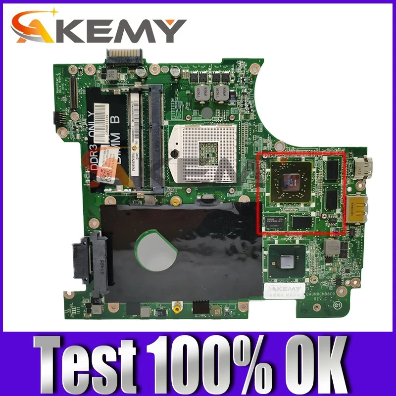 

Original Laptop motherboard For DELL Inspiron N4010 Mainboard CN-0951K7 0951K7 HM57 216-0772000 DDR3
