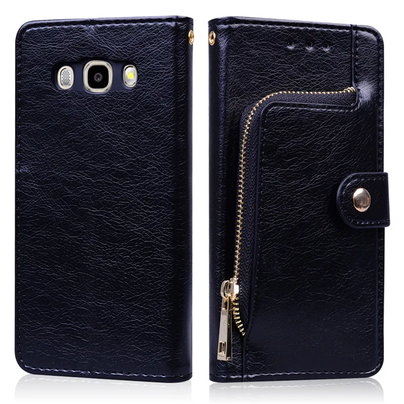 

Чехол-книжка для Samsung Galaxy J7 2016, J7 2016, J710, J710F, кожа, ТПУ