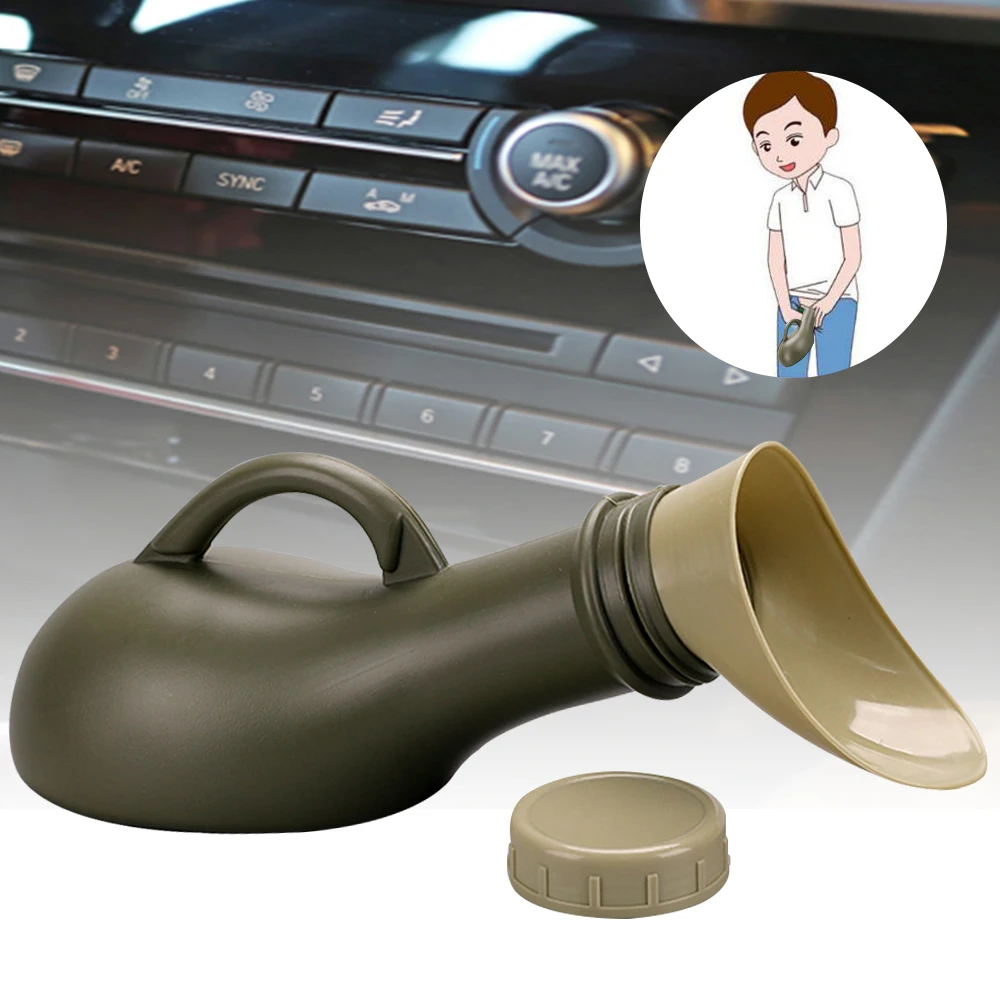 

Unisex Portable Urinal Bottle Womens Ladies Female Mens Boy Camping Travel Indoor Outdoor Accessories Splash Proof