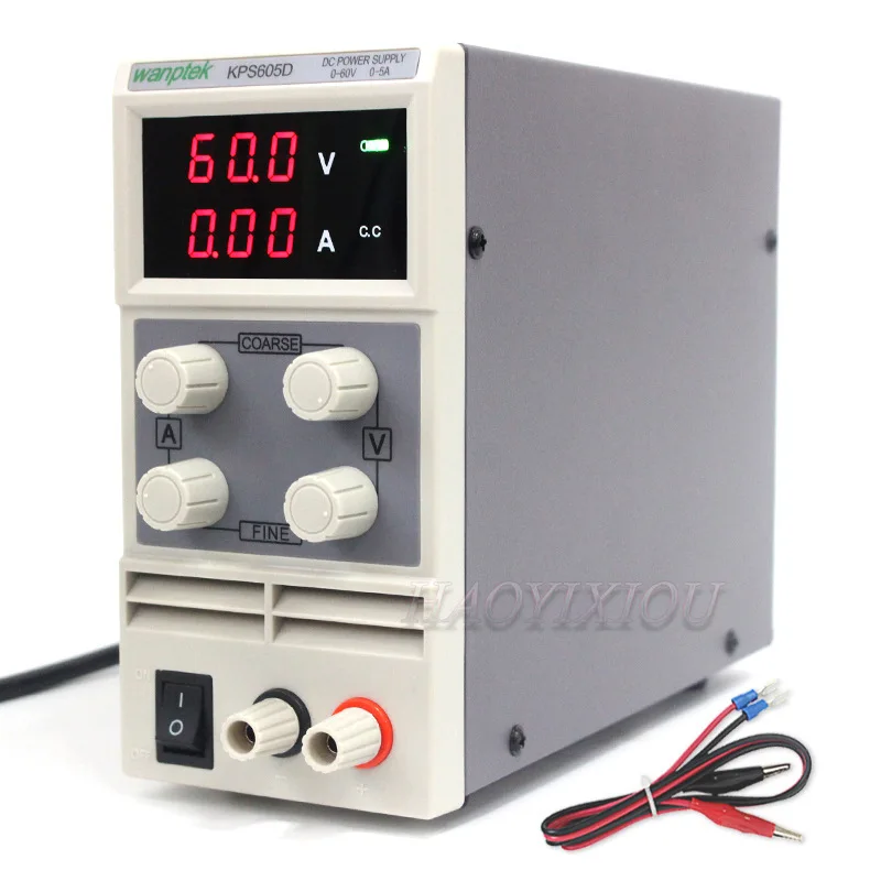 Мини импульсный источник питания постоянного тока wanptek KPS605D 60V 5A одноканальный