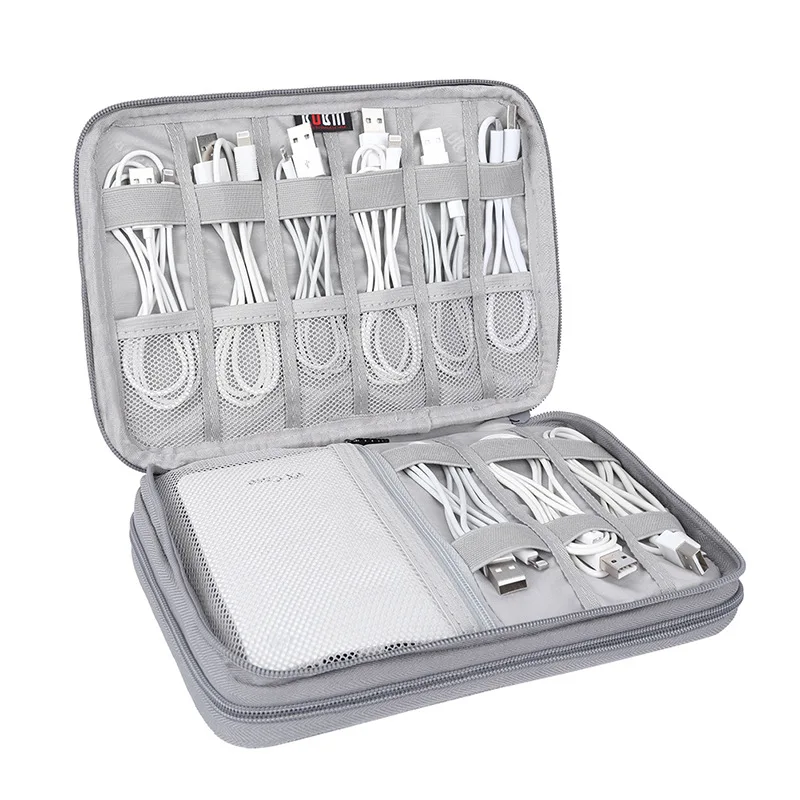 Сумка-Органайзер для путешествий водонепроницаемый цифровой чехол гаджетов
