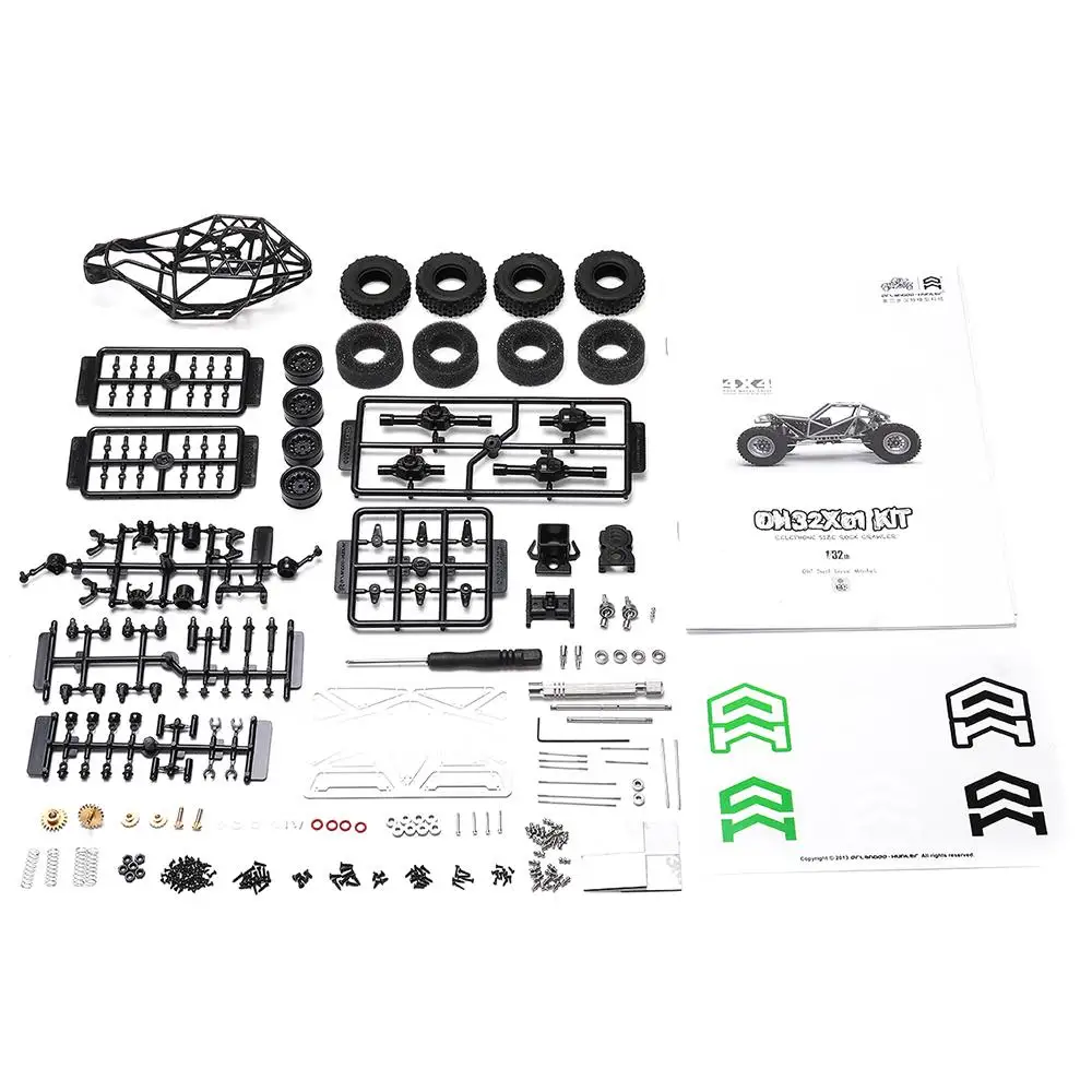 Orlandoo охотник OH32X01 1:32 4WD DIY рамка дистанционное управление RC комплект рок
